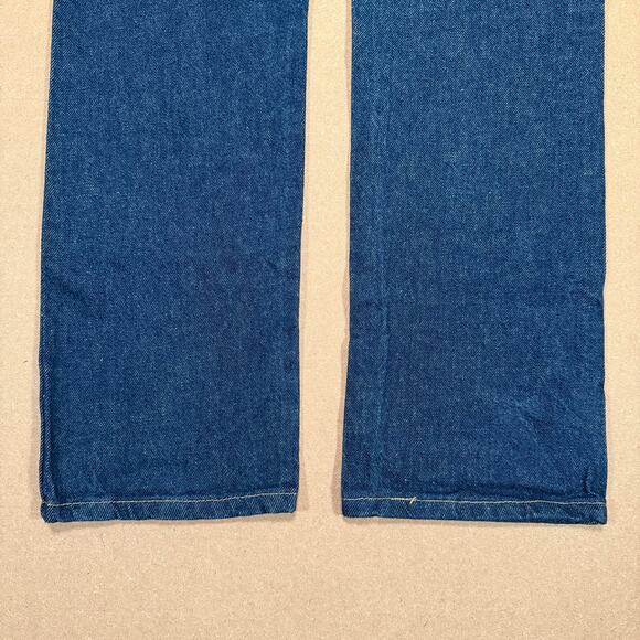 Vintage Rustler Legendary Gold Jeans 30x32 USA Boot Zipper Cowboy Denim 80s 90s - Picture 5 of 9